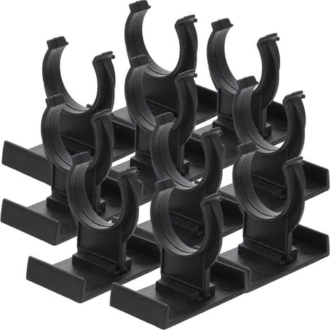 de 20 clips de fixation noirs pour pieds de meubles en (1/5)