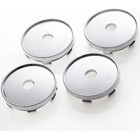 Enjoliveurs de roue universels et robustes en plastique (60 mm), multicolores, pour le tuning de voitures et de camions (1/5)