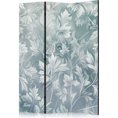 Paravent artgeist Floral Verblasst Türkis 135x172 cm