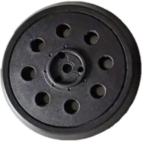 Trade-Shop 125mm Klett Schleifteller / Haftteller / Stützteller kompatibel mit Skil 7400 H1, 7425, 7430 H1, 7435 H1, 7500 H1 Exzenterschleifer - 1 Stück (1/2)