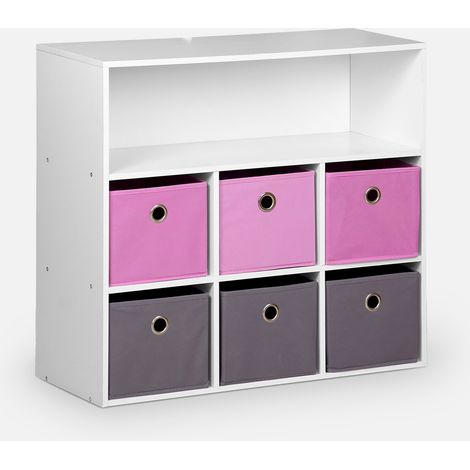 Mueble infantil con 6 cestas (1/5)