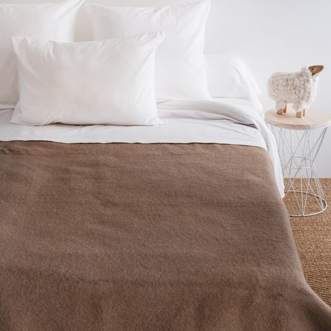 Couverture laine vierge VOLTA woolmark 240x300 cm (1/5)