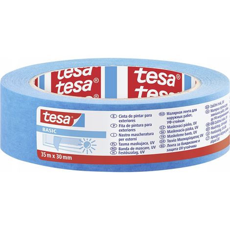 Cinta de enmascarar azul Tesa 35 m x 30 mm