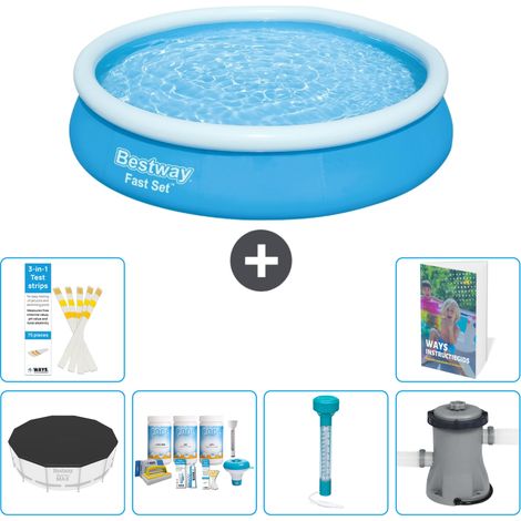 Bestway Piscina Bestway Fast Set Redonda - 366x76 cm - 7-piezas S52 (1/5)