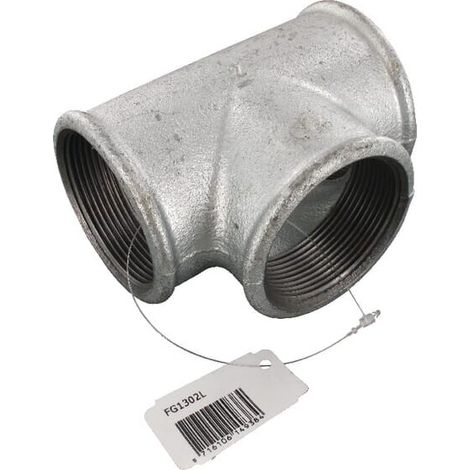 Racc. T zincato 2" UNIVERSALE FG1302L