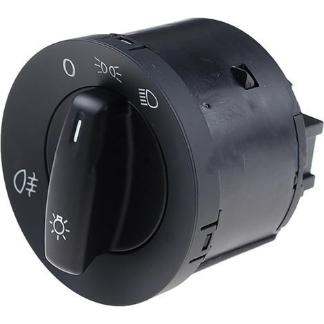 Interruttore fendinebbia 1K0941431B 1K0941431B Interruttore di ricambio per VW Golf V Golf 5 Jetta Tiguan Caddy (Nero) (1/5)