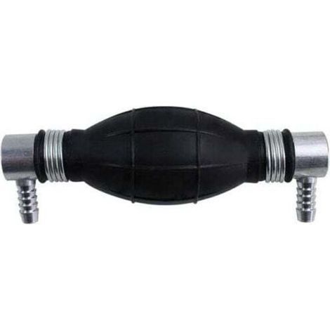 Pair Pompe à poire d'amorçage pour système d'alimentation en carburant diesel essence 8 mm angle 90° universel