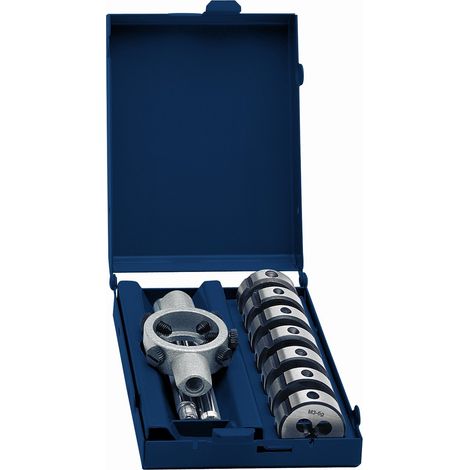 KIT filiere 8 parti HSS Exact 70418 metrica M3, M4, M5, M6, M8, M10, M12 (1/2)