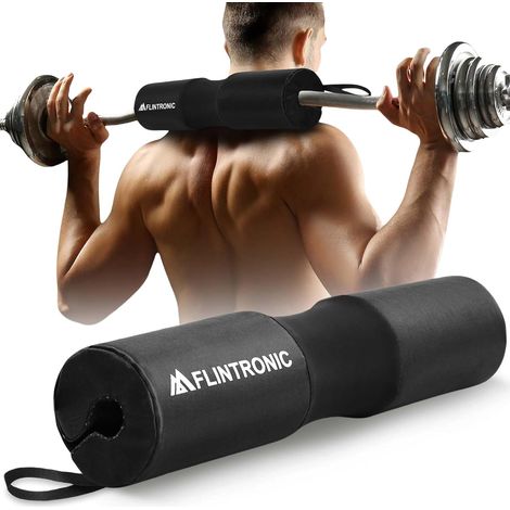 Barbell Squat Pad, Foam Barbell Pad with Strap, Squat Bar Sleeve, Neck & Shoulder Protection, for Squats, Lunges, Hip Thrusts, Weightlifting, Barbell Cushion, Squat Pad (1/5)
