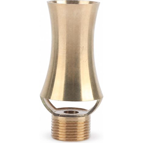 Brass Water Fountain Spray Nozzle Adjustable Head Shape Water Flow 1/2 Inch 3/4 Inch