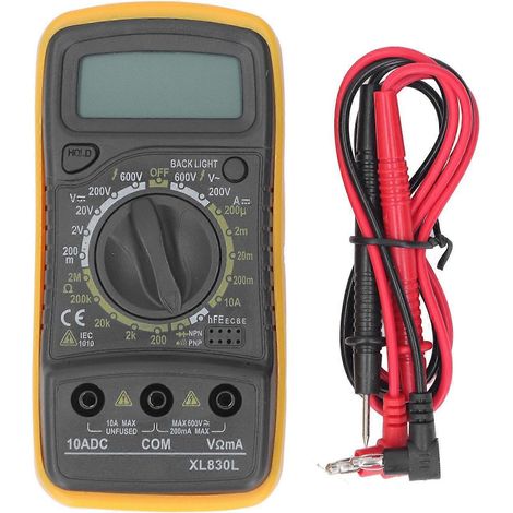 Digitales Multimeter mit hoher Genauigkeit, multifunktionales Widerstands-, Strom- und Spannungsmessgerät für die Industrie (1/4)
