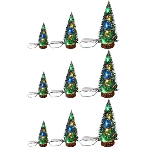 Mini-Weihnachtsbaum (künstlich), künstlicher Weihnachtsbaum mit Schneeeffekt