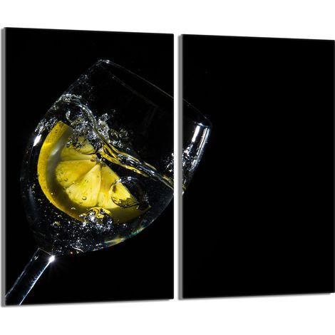Piastra protettiva in vetro per la stufa 2x30x52 Vino (1/5)