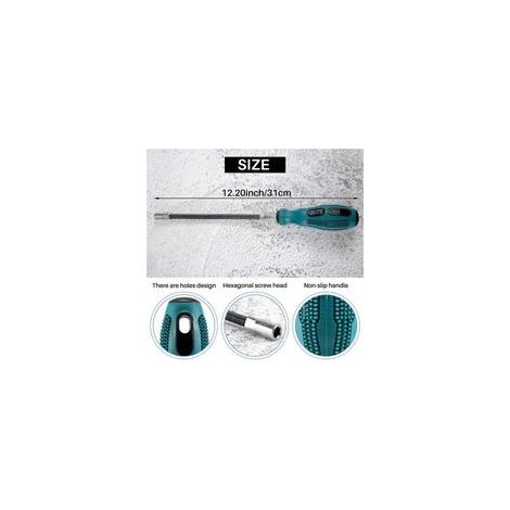 7MM Douille Tournevis Flexible Hexagonale Flex Manuel Socket Outils A Main