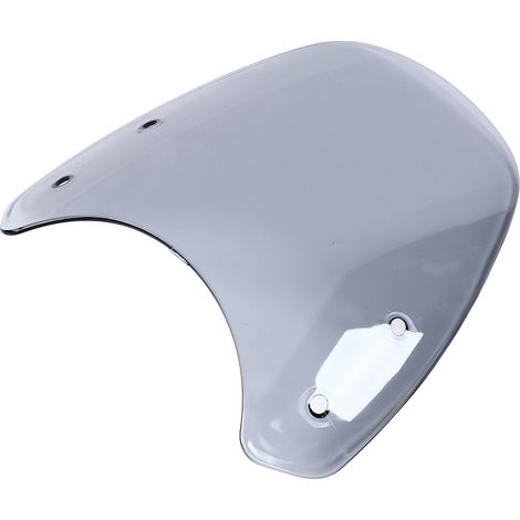 Motorrad-Windschutzscheibe mit Aluminiumhalterungen, Ersatzteil für Bonneville T100 T120 (2016–2020), grau (1/5)
