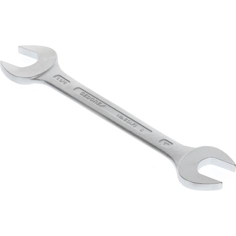Llaves planas dobles en pulgadas americanas, lado e/planos : 1 x 11/8 pulgadas, Largo 280 mm