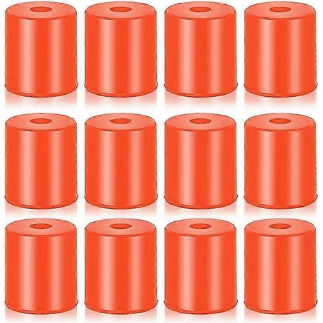 Lot de 12 pièces pour plateau chauffant d'imprimante 3D : supports de nivellement en silicone résistants à la chaleur, compatibles avec -1Orange (1/5)