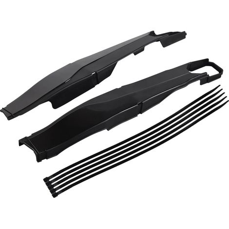Protezione forcellone, materiale PA/ABS resistente, design leggero, nero (1/2)