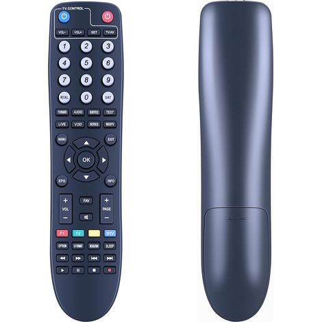 Nouvelle télécommande de Remplacement pour Xsarius Sniper V - IPTV Box - Linux Full HD - H.265(sans Fonction vocale) (1/5)