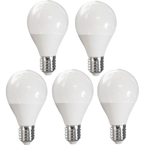 Lot de 5 ampoules LED - 5W - 6500K - E27 - Advanced Star (1/2)