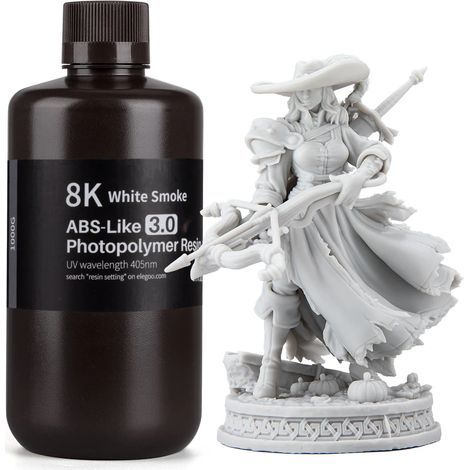 Elegoo ABS-like 3.0 8K Bianco Fumo 1kg (1/3)
