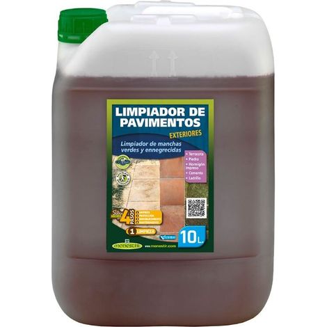 MONESTIR Limpiador De Pavimentos Exteriores - Medida: 10 Litros - ref: MNS-07010 (1/3)
