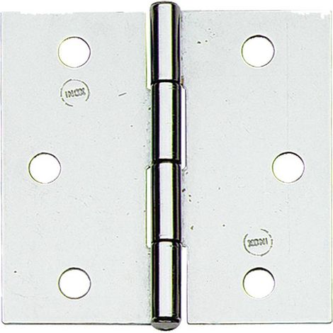 CERNIERA IN ACCIAIO INOX ART.121IN mm. 30 x 30 - pz. 2