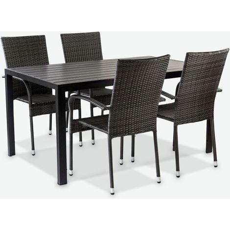 Piave big  Nero - Metallo e polywood (1/5)
