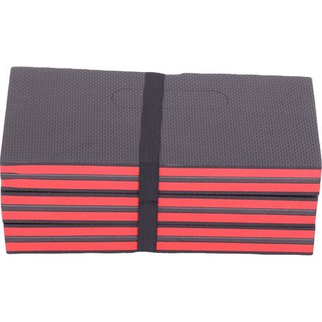 Professional Foldable EVA Mat with Carrying Handle 2.5cm Thick Foam Cushion Kneeling Pad High Density Water Proof Non Slip for Workout Exercise Mechanic Garage Red – High Strength, DIY, at (1/5)