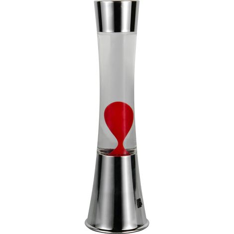 Lampe de table LED lave REALITY Etna, R50559110, 28W, 260lm, 3000K, argent