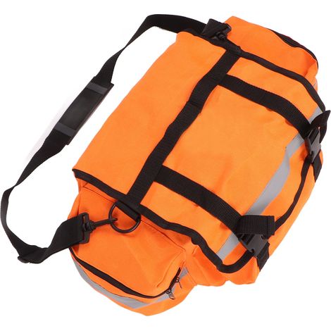Sacoche médicale vide, grand compartiment, légère et professionnelle, trousse de secours portable pour randonnée en plein air. (1/5)