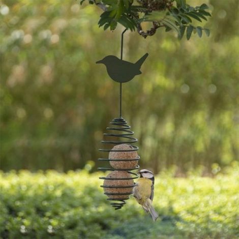 Mangeoire spirale pour oiseaux - Suspendre (1/2)