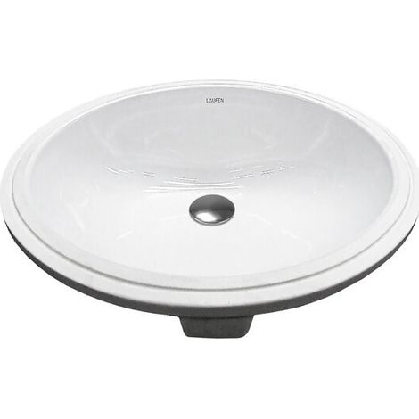 LAUFEN Savoy lavabo à encastrer, montage par dessous, sans trou