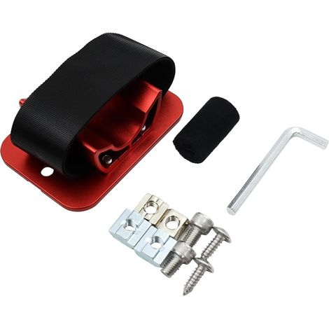 Support de Roue arrière Fixe, Support de Porte-Bagages arrière de vélo, adapté à la Voiture, Support de Porte-Bagages de vélo (Rouge) (1/5)