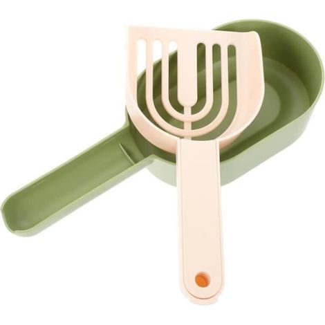 Pelle à litière - Non spécifié - Détachable - Vert foncé - PP - 29x12x5.7 CM (1/4)