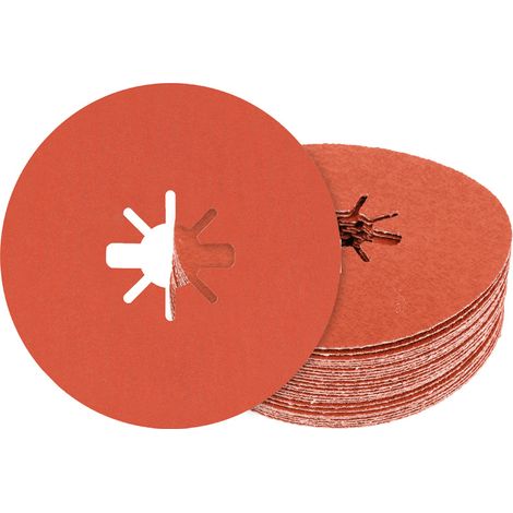 Bosch EXPERT R782 Prisma Ceramic X-LOCK Fibre Disc 115mm 22.23mm G 60 2608621821 (1/5)