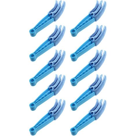 Lot de 10 gants de nettoyage triples en minifibre pour stores vénitiens (1/4)
