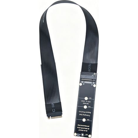 Adaptateurs d'extension SSD PCIe4.0 M.2 avec câble plat et-1