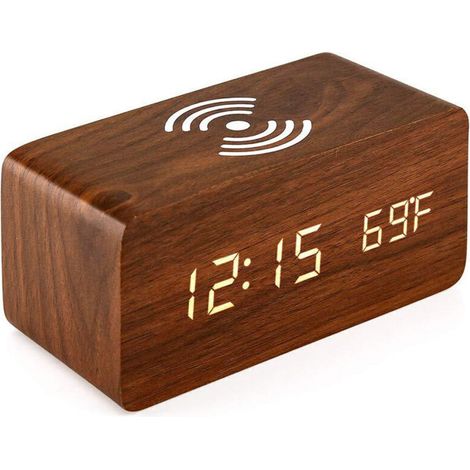 12 Inch (30cm) Luminous Wall Clock - Glows in the Dark - Silent Quartz Movement - Decoration for Office or Home