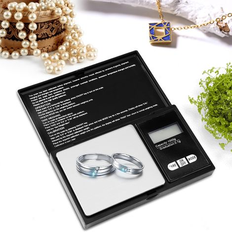Mini balance électronique de haute précision pour bijoux (1/5)