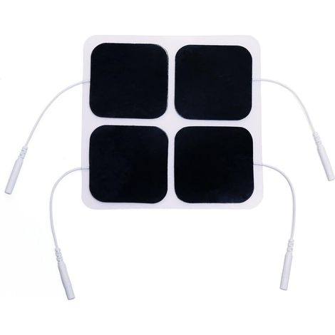 Electrode Pads - 2 Inch x 2 Inch - For TENS Unit EMS IF Devices - Reusable Medical Grade - 20 Pieces (1/5)
