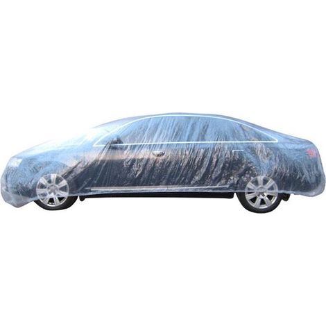 Solidchoice, Dailygoody, Funda desechable para coche, Impermeable y a prueba de polvo, Protección total, 3,65 m x 6,70 m, Apta para coches (1/5)