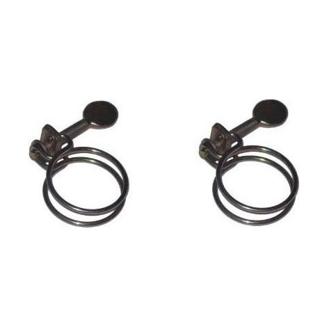 2 Colliers de serrage pour tuyau 20 mm pour bassin (1/3)