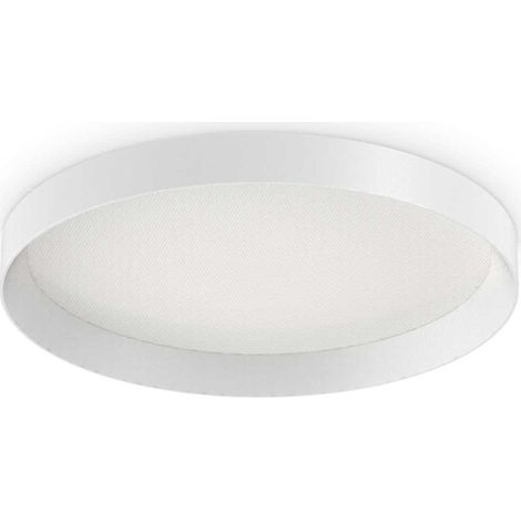 Plafoniera Moderna Fly Alluminio-Materie Plastiche Bianco Led 18W 3000K (1/2)