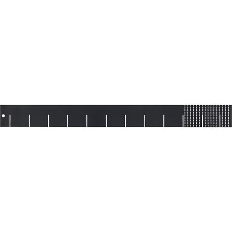 ADB Universal Einteiler 40cm RAL7016 Anthrazitgrau Fachtrenner Trennblech (1/3)