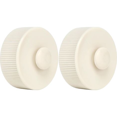 Applicable Lot de 2 bouchons de vidange de piscine compatible avec Intex 11044 - Pièce de rechange (1/5)