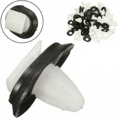 100pcs Agrafe Garniture Fixation Clip Panneau Joint Porte Pour Fiat Ducato 71728806,8565.43, 856543 (1/4)