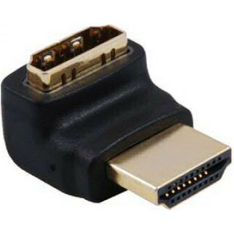 Techly Adattatore HDMI M/F angolato a L MASCHIO FEMMINA