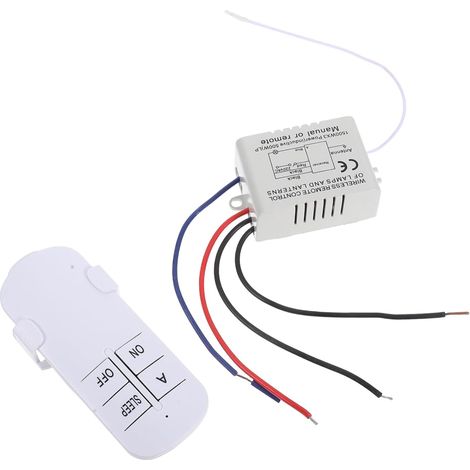 Interrupteur Sans Fil à Télécommande Pour Plafonnier Commande à Distance De Lampe De Luminosité