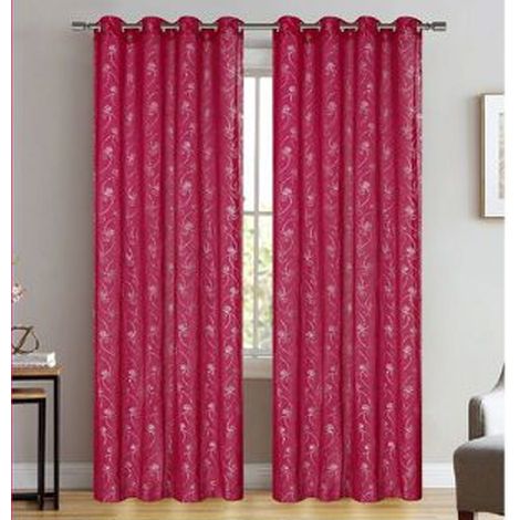Tend Tullia Cuori Pannello Singolo 8 Borchie Porta Canafe Bastone 140x280 Cm (1/2)